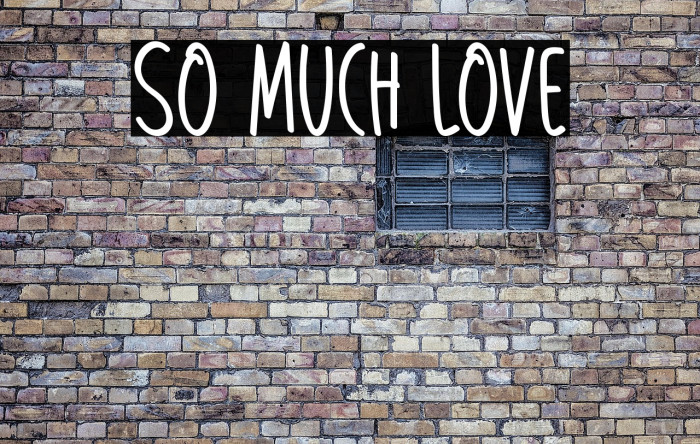 So Much Love Example 2