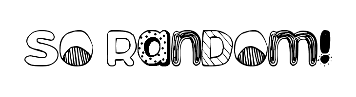 So Random! Font