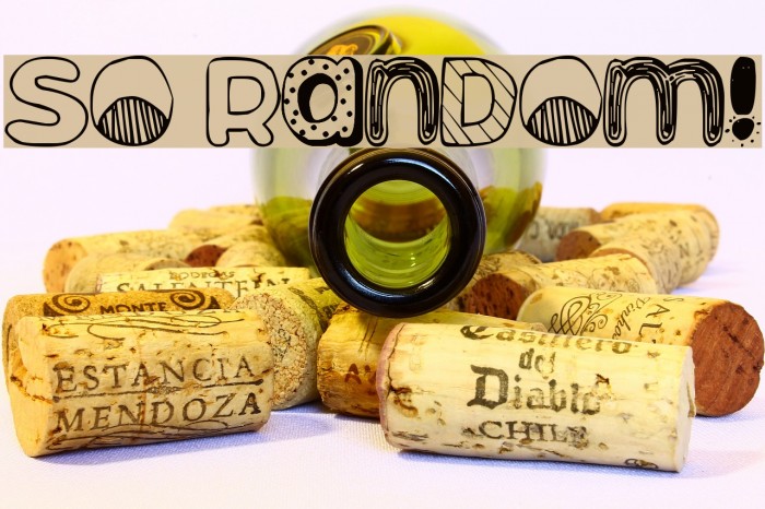 So Random! Font examples