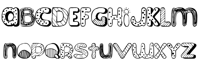 So Random! Font LOWERCASE