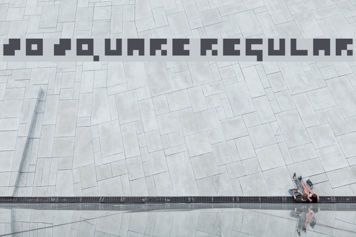 So Square Regular Font examples