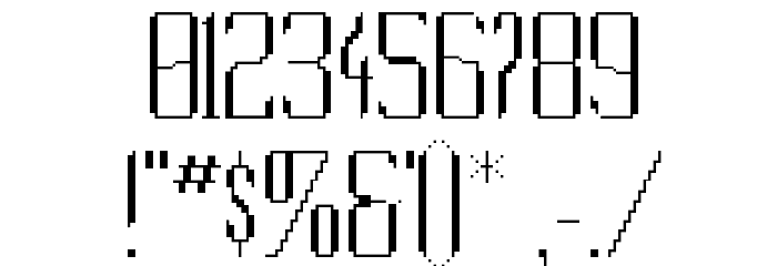 So Sue Me Font OTHER CHARS