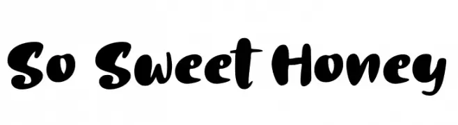 So Sweet Honey  नि: शुल्क फ़ॉन्ट्स डाउनलोड
