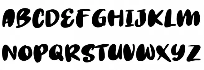So Sweet Honey Font UPPERCASE