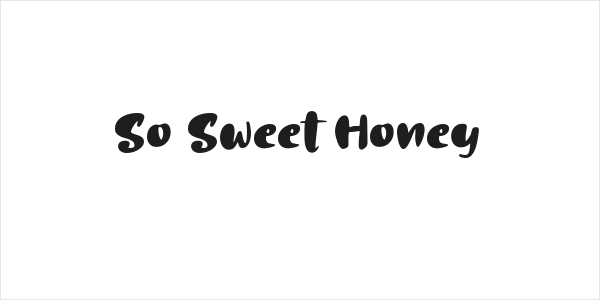 So Sweet Honey Logo