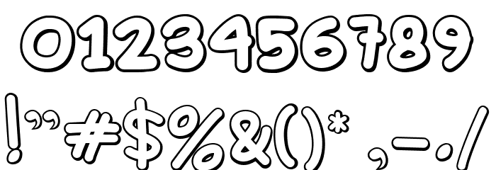 So Young Regular Font OTHER CHARS