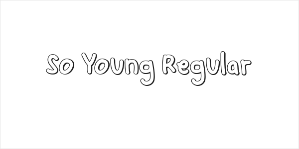 So Young Regular Logo