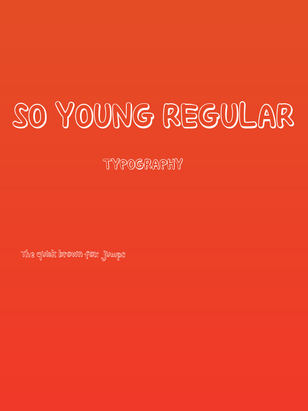 So Young Regular Poster