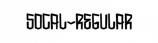 SoCal-Regular  Fuentes Gratis Descargar