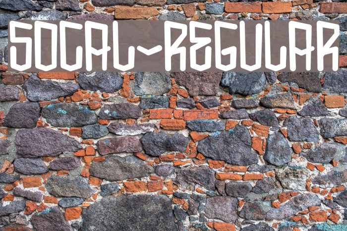 SoCal-Regular Font examples
