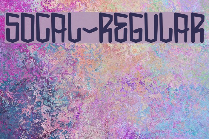 SoCal-Regular Font examples