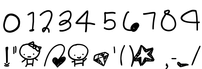 SoManyDetails Font OTHER CHARS