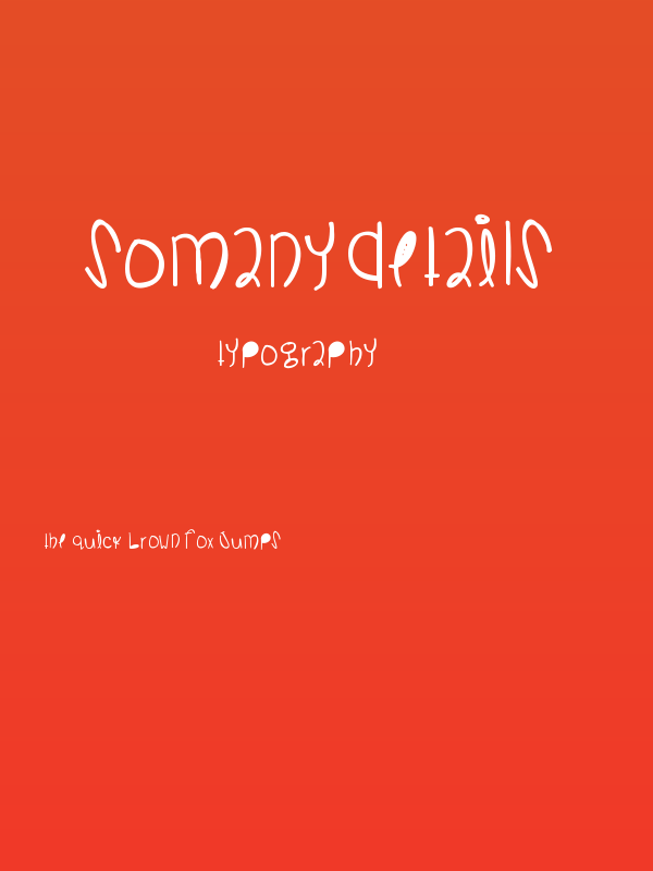 SoManyDetails Poster