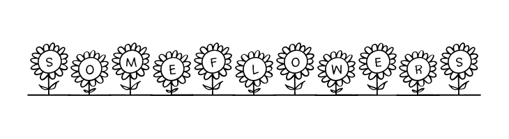 SoMeFlOwErS  Descarca Fonturi Gratis
