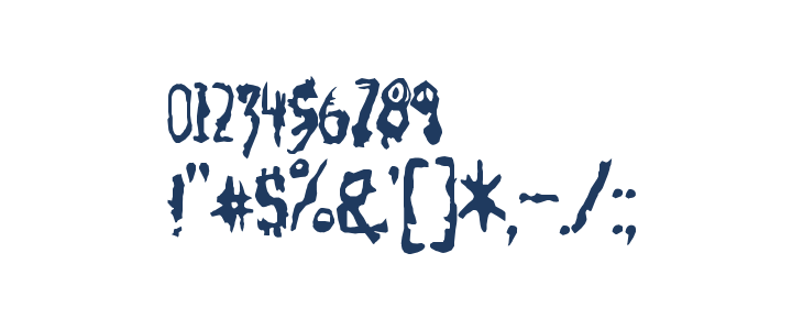 SoRunDown-Regular Other Characters