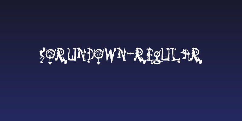 SoRunDown-Regular Social Header