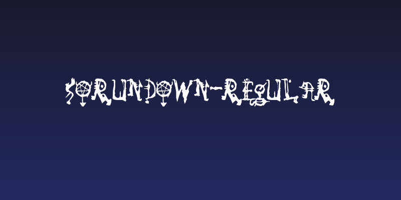 SoRunDown-Regular Social Header