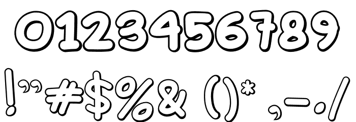 SoYoung-Regular Font OTHER CHARS