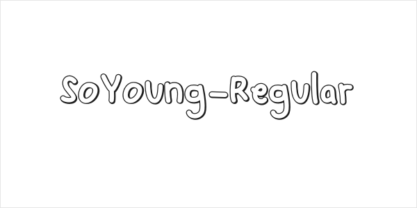 SoYoung-Regular Logo