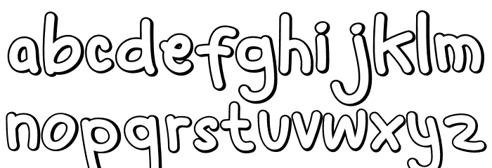 SoYoung-Regular Font LOWERCASE