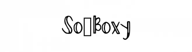 So_Boxy  font caratteri gratis