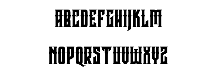 SoagaPersonalUse-Regular Font LOWERCASE