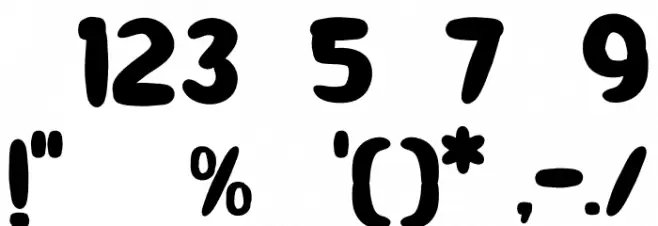 Soap Opera Font OTHER CHARS