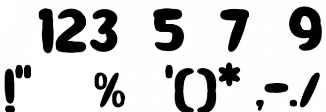 Soap Opera Font OTHER CHARS