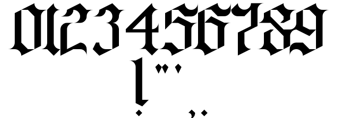 Soaring Pinnacles Regular Font OTHER CHARS