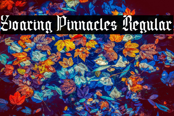 Soaring Pinnacles Regular Example 1