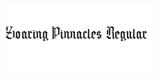 Soaring Pinnacles Regular Logo