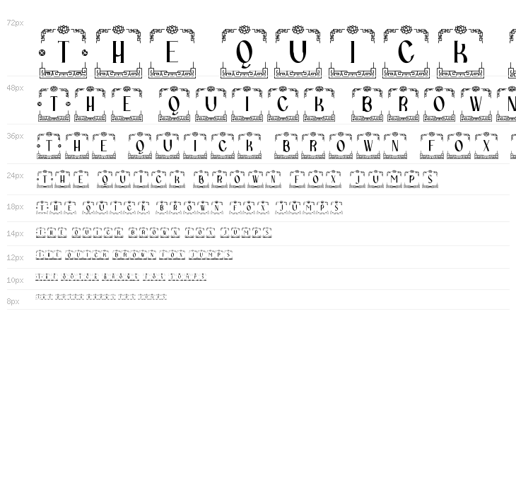 Soban Chinese Monogram Waterfall