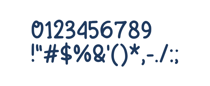 Sobatyan Regular Other Characters
