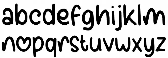 Sobatyan Regular Font LOWERCASE