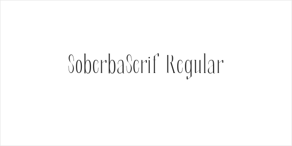 SoberbaSerif-Regular Logo
