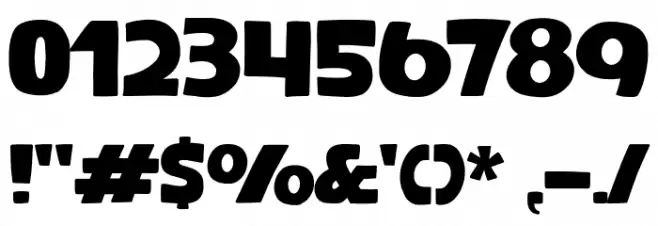 Sobread Font OTHER CHARS