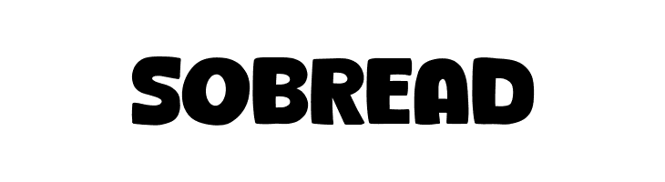 Sobread  フリーフォントのダウンロード