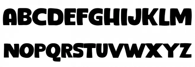 Sobread Schriftart Groß