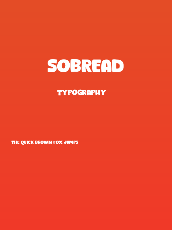 Sobread Poster