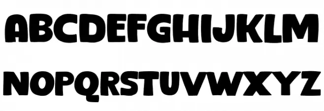 Sobread Schriftart Groß