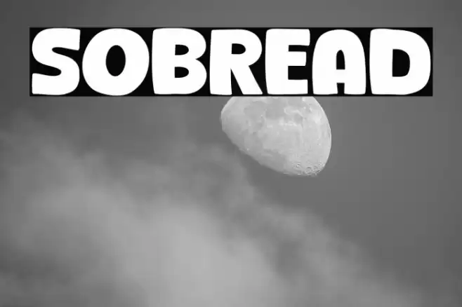 Sobread Font examples