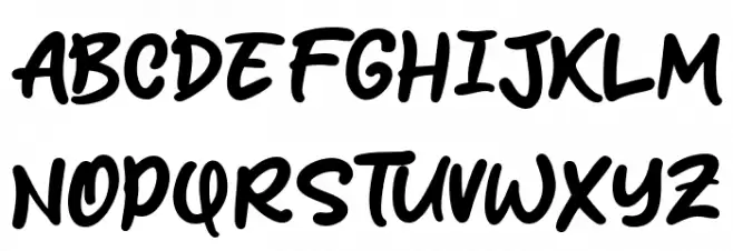 Socake Schriftart Groß