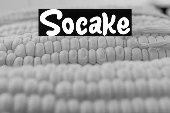 Socake Font examples