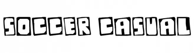 Soccer Casual  Fuentes Gratis Descargar