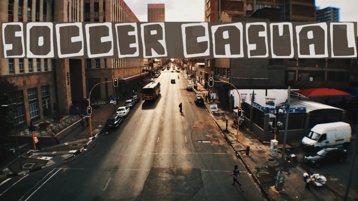 Soccer Casual Font examples