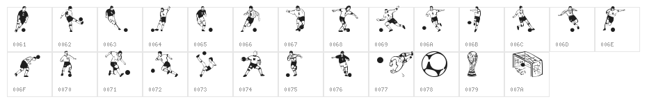 Soccer-Dance Character Map