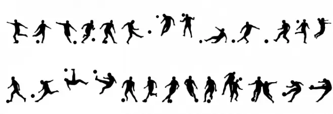 Soccer II फ़ॉन्ट लोअरकेस