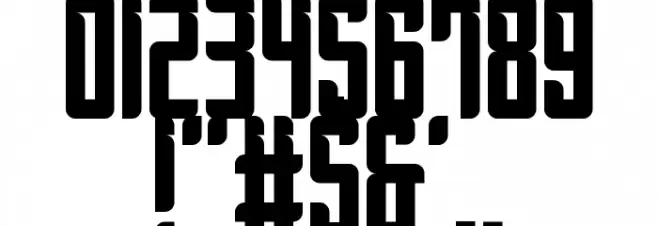 Soccer Jersey Regular Font OTHER CHARS