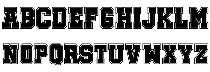 Soccer League College Regular Font - FFonts.net