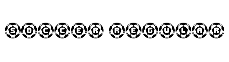 Soccer Regular फ़ॉन्ट